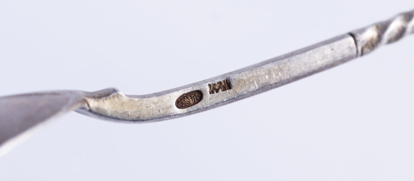 Russian Empire era silver spoon (84 standard)