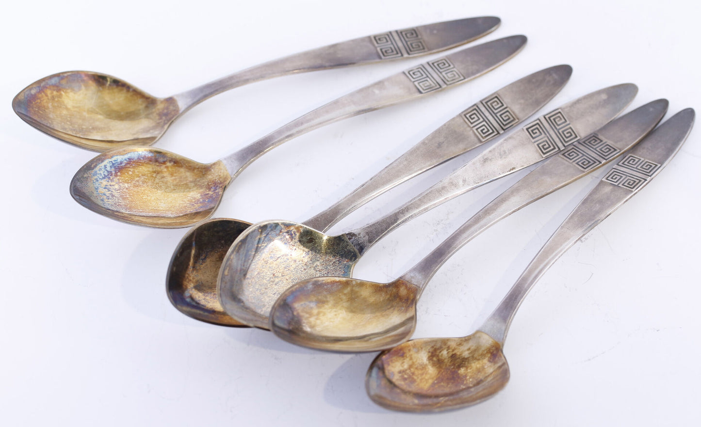 Meander series soup spoons