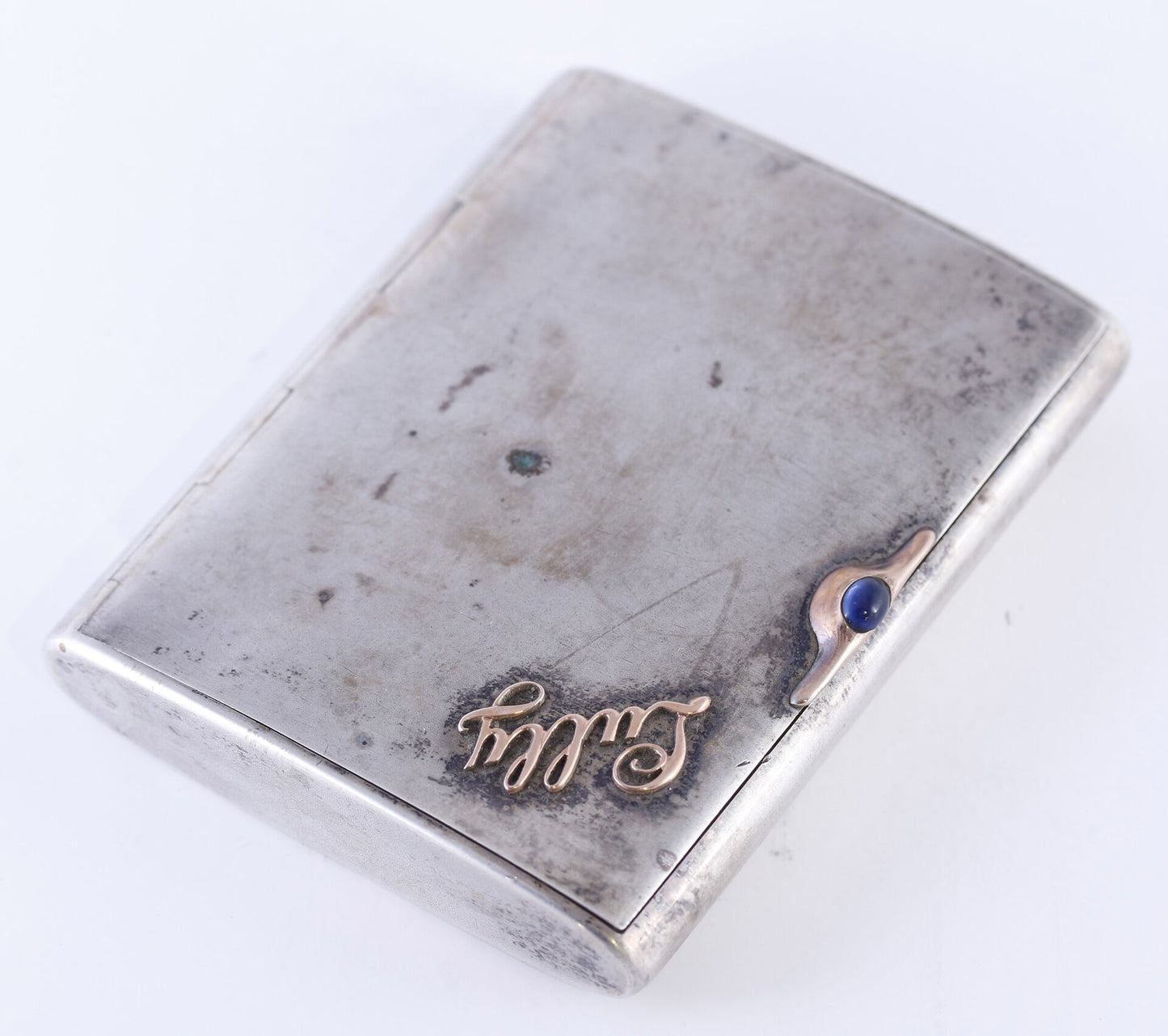 Silver sigarette case "Lully"