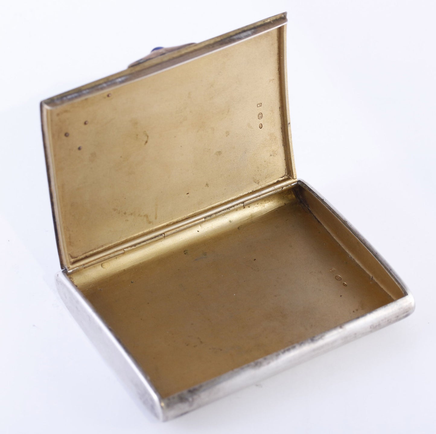Silver sigarette case "Lully"