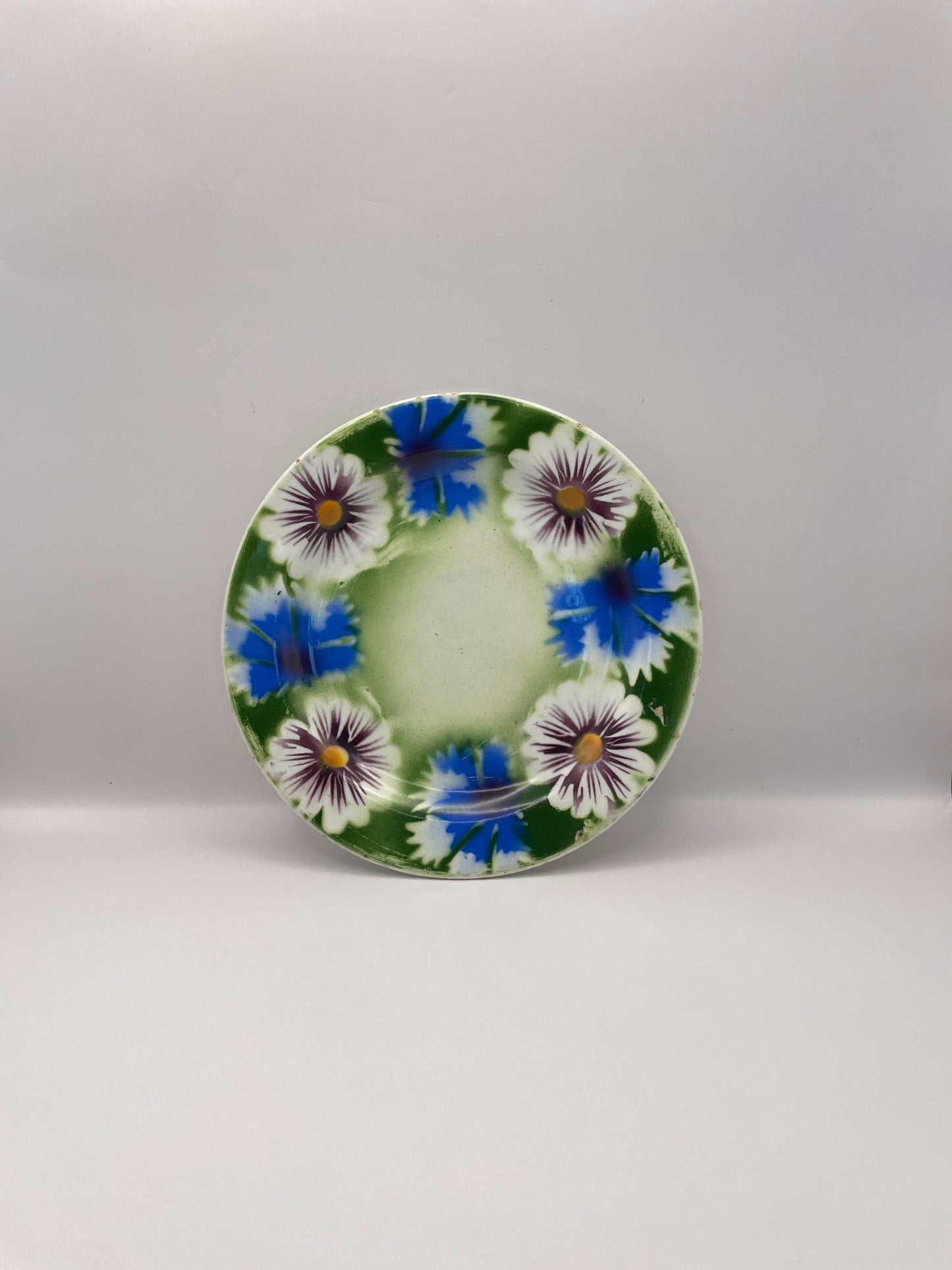 Charming Kuznetsov's fajans plate