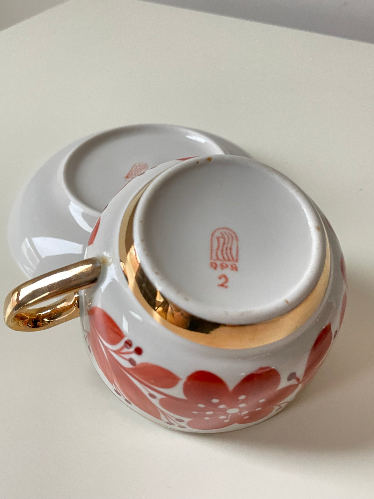 2 Soviet Union times ARS porcelain duos