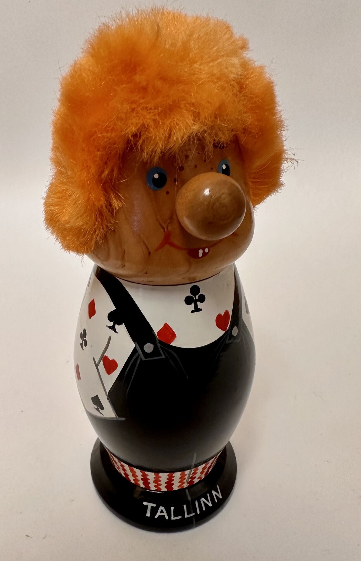 Vintage USSR Salvo Karlsson Wooden Figure (60s-80s)