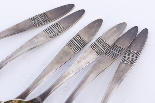 Meander series soup spoons
