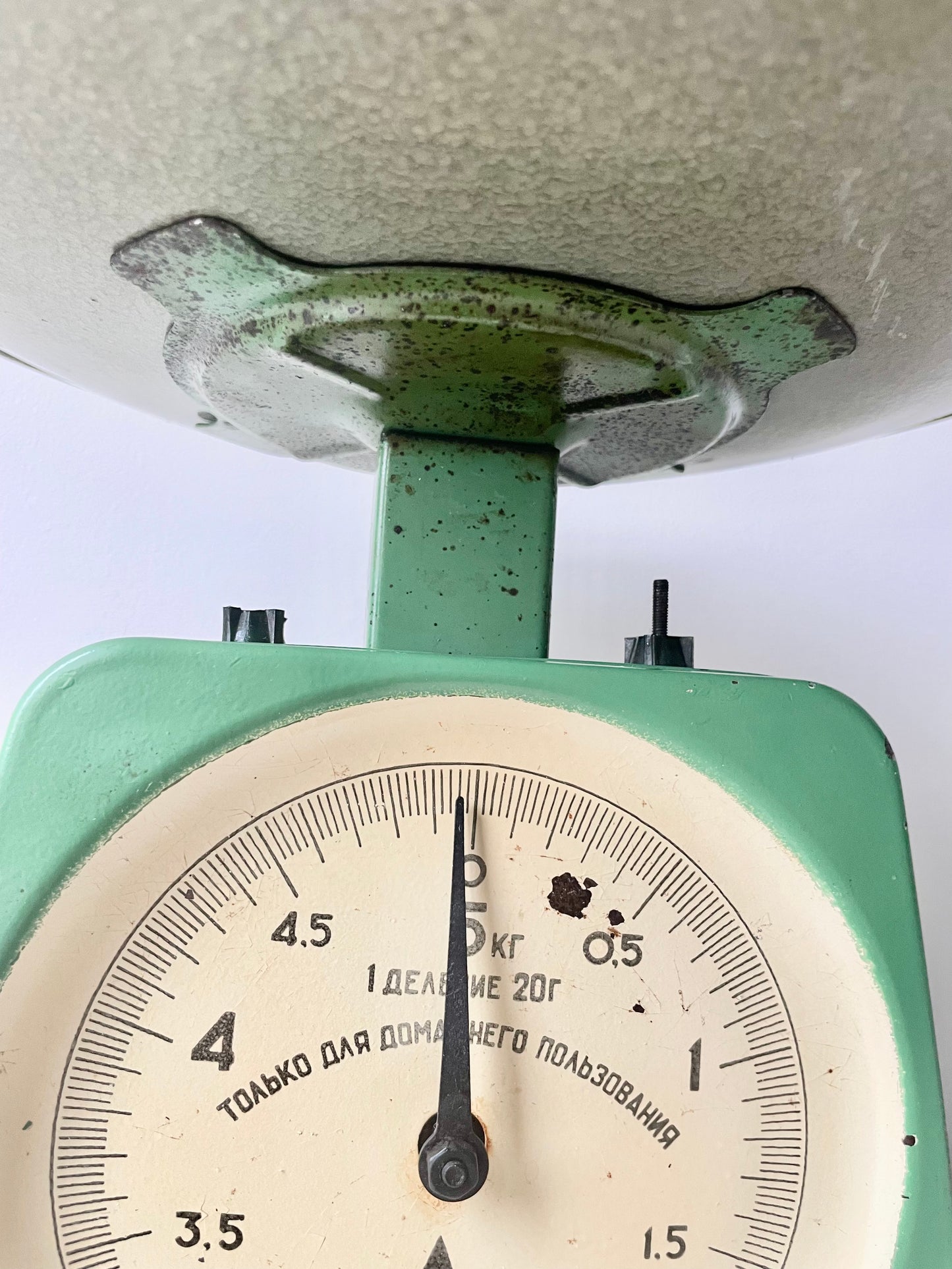 Vintage USSR kitchen scale from 50-60ies