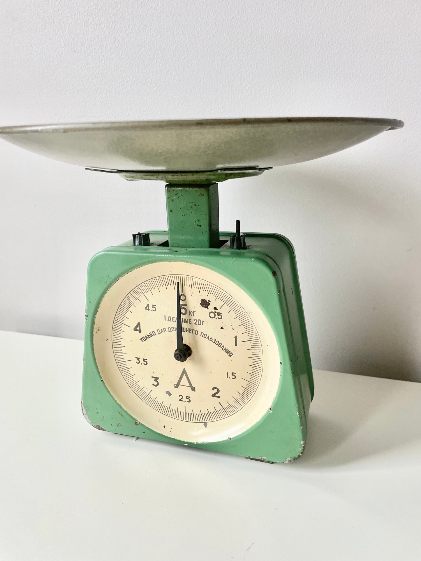 Vintage USSR kitchen scale from 50-60ies