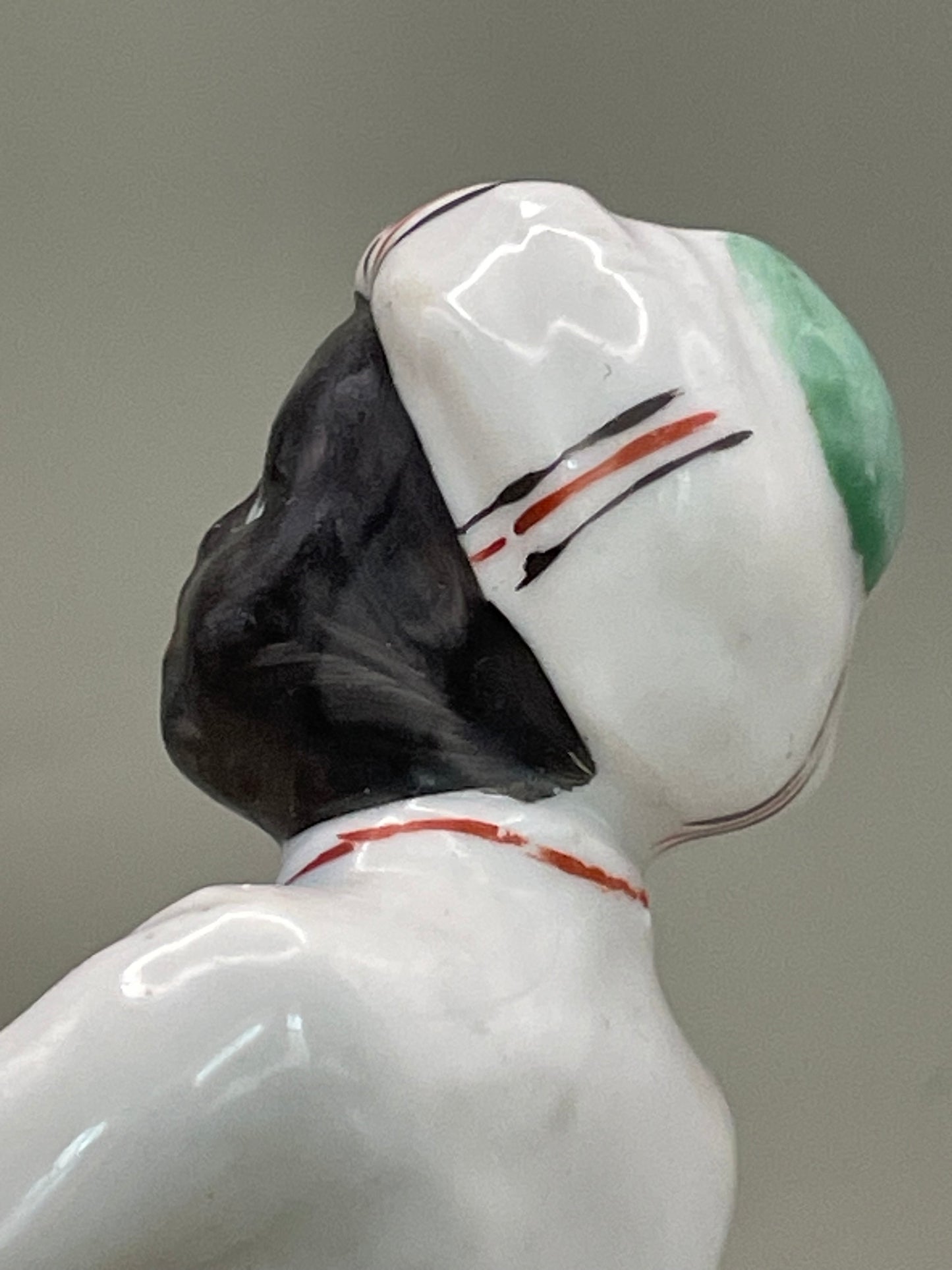 Arabian boy with banjo figurine by Gorodnitsa