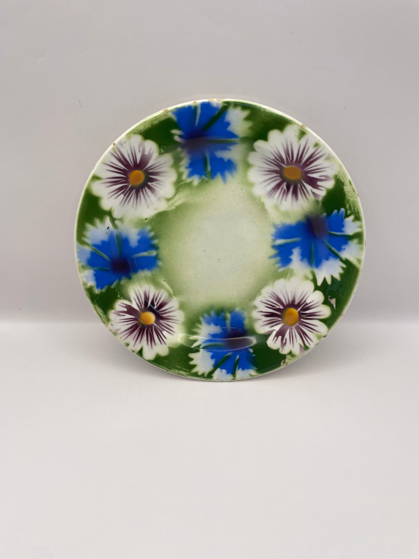 Charming Kuznetsov's fajans plate