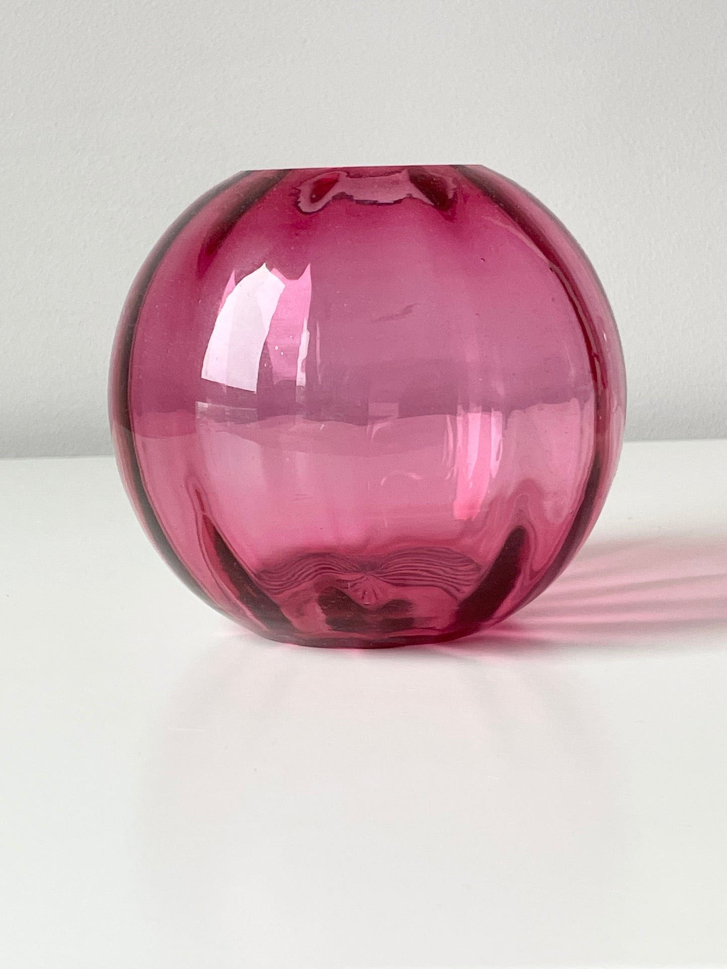 Glass Vase produced by Johannes Lorup manufactury