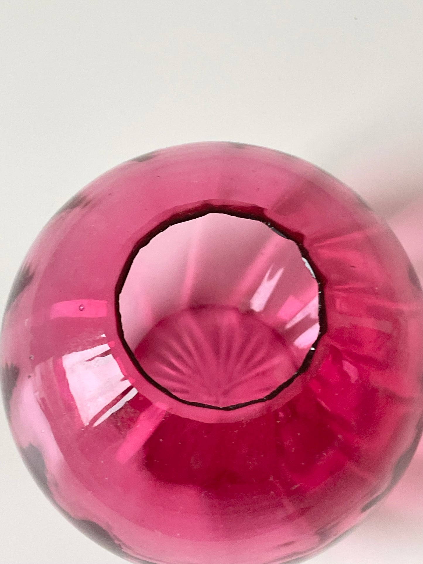 Glass Vase produced by Johannes Lorup manufactury