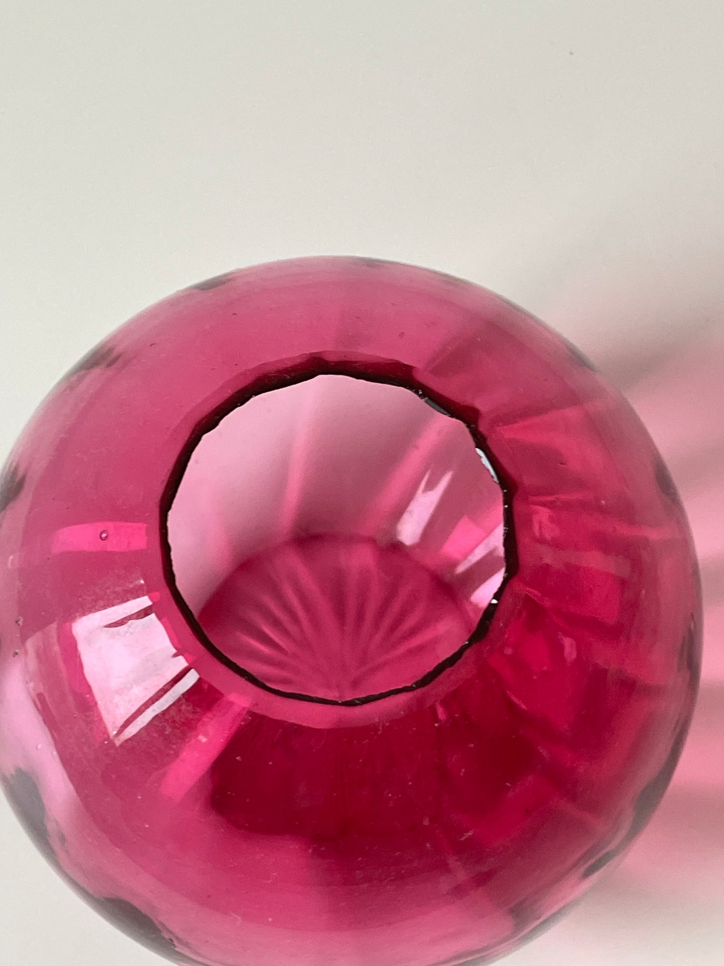 Glass Vase produced by Johannes Lorup manufactury