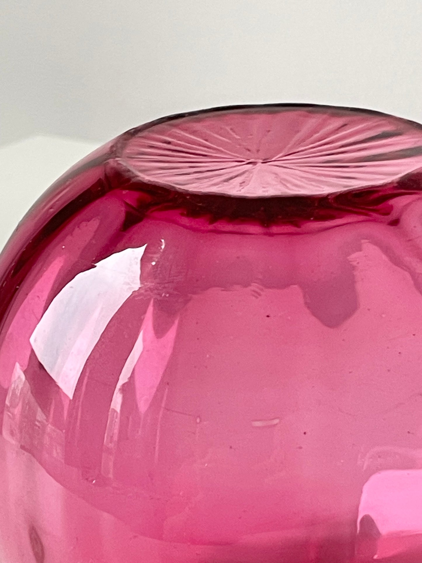 Glass Vase produced by Johannes Lorup manufactury