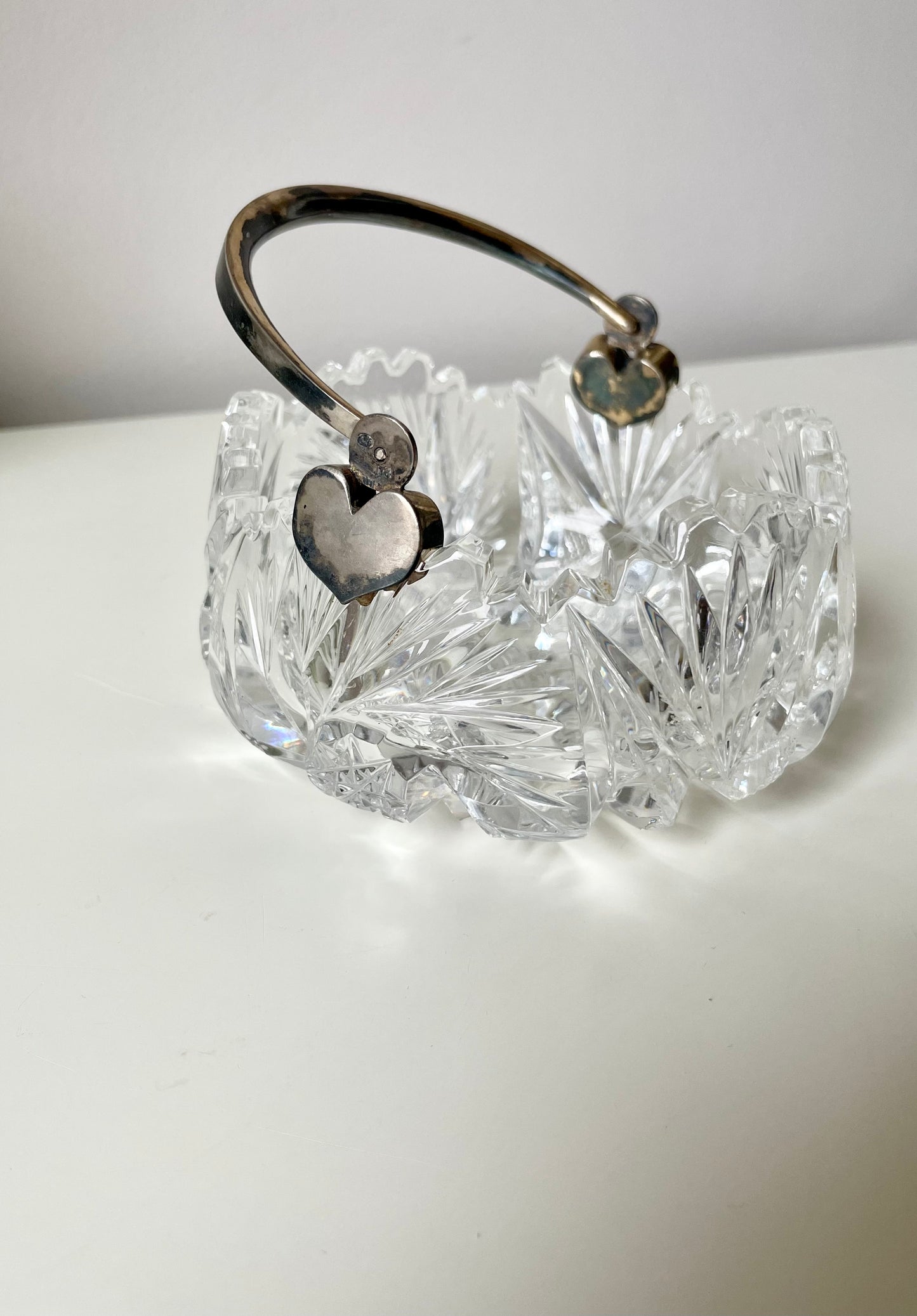 (SILVER MARKS, VENDOR, BRIGHTER PHOTOS) Estonian First Independance crystal sugar