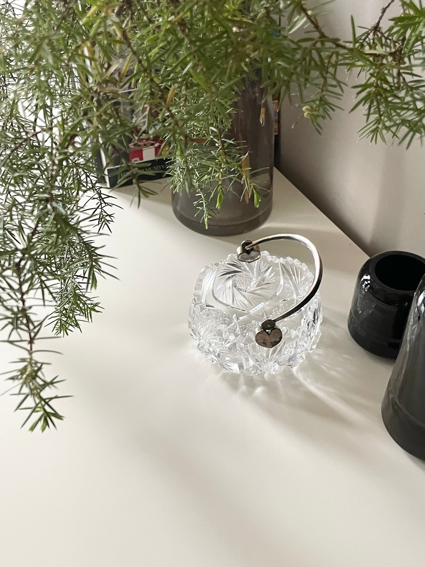 (SILVER MARKS, VENDOR, BRIGHTER PHOTOS) Estonian First Independance crystal sugar