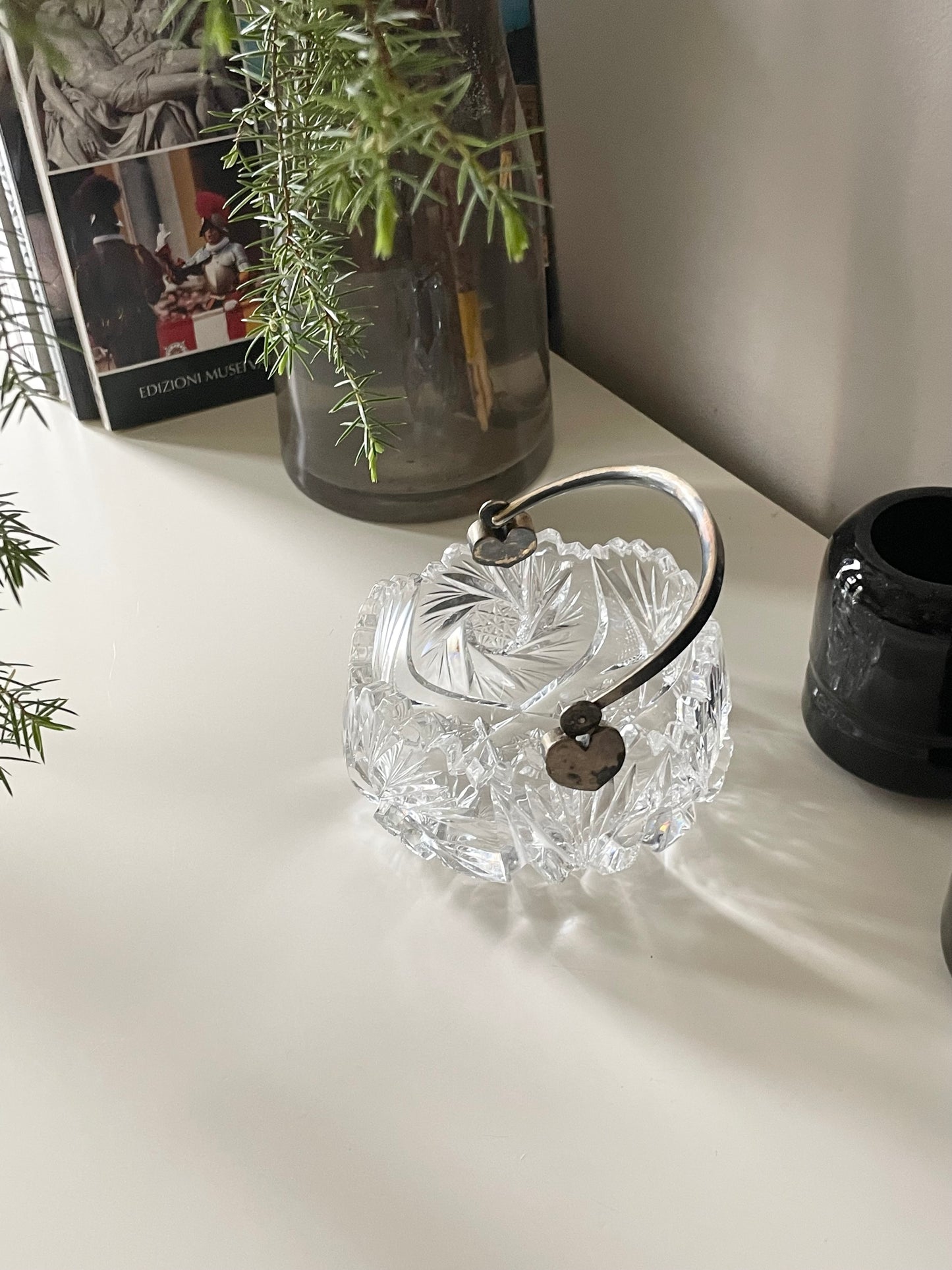 (SILVER MARKS, VENDOR, BRIGHTER PHOTOS) Estonian First Independance crystal sugar