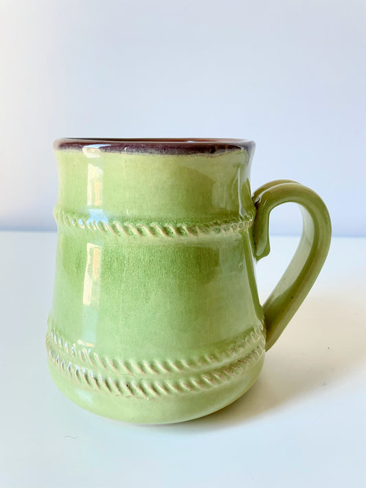 Beautiful Estonian ceramic beer mug