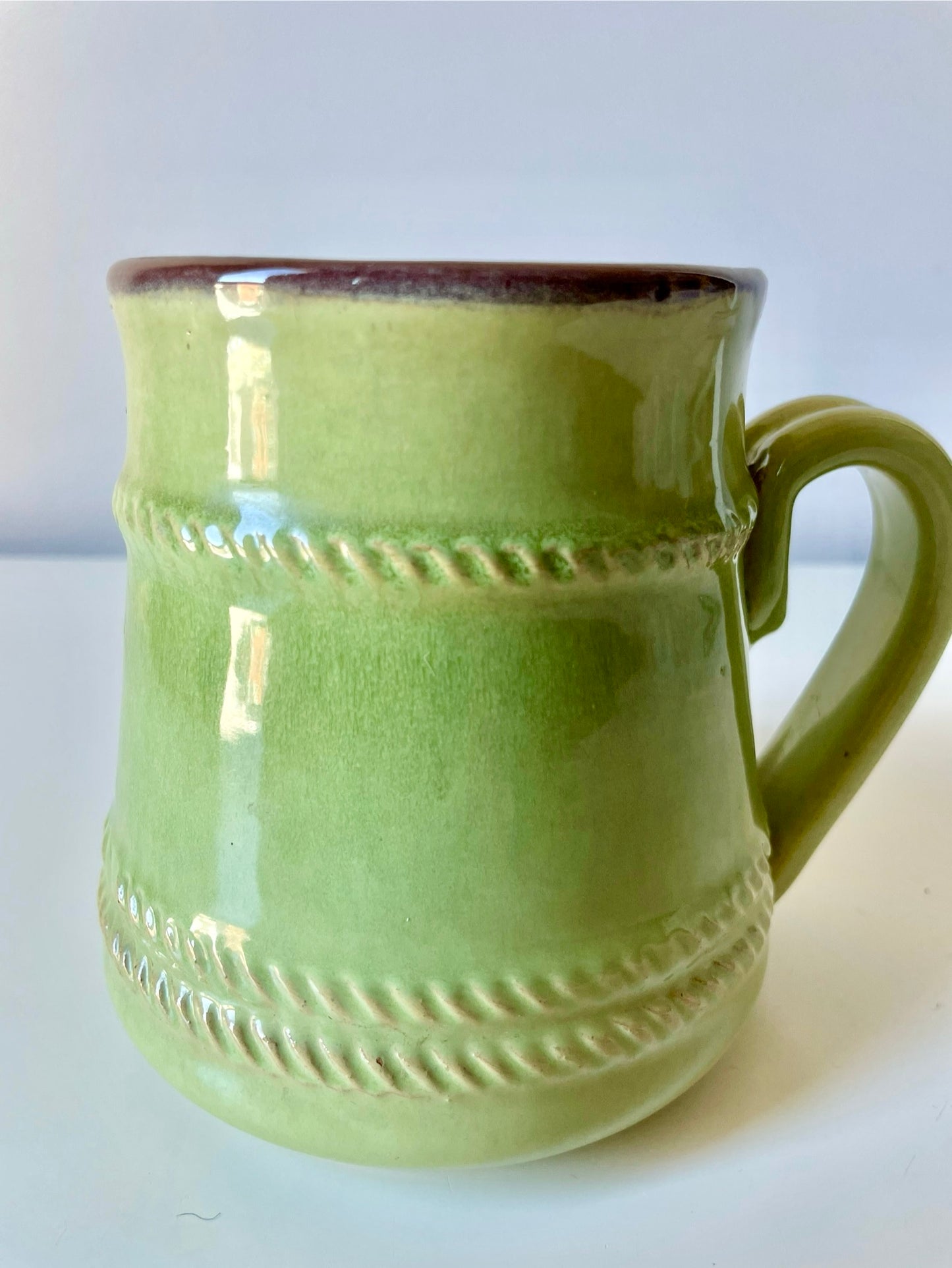 Beautiful Estonian ceramic beer mug