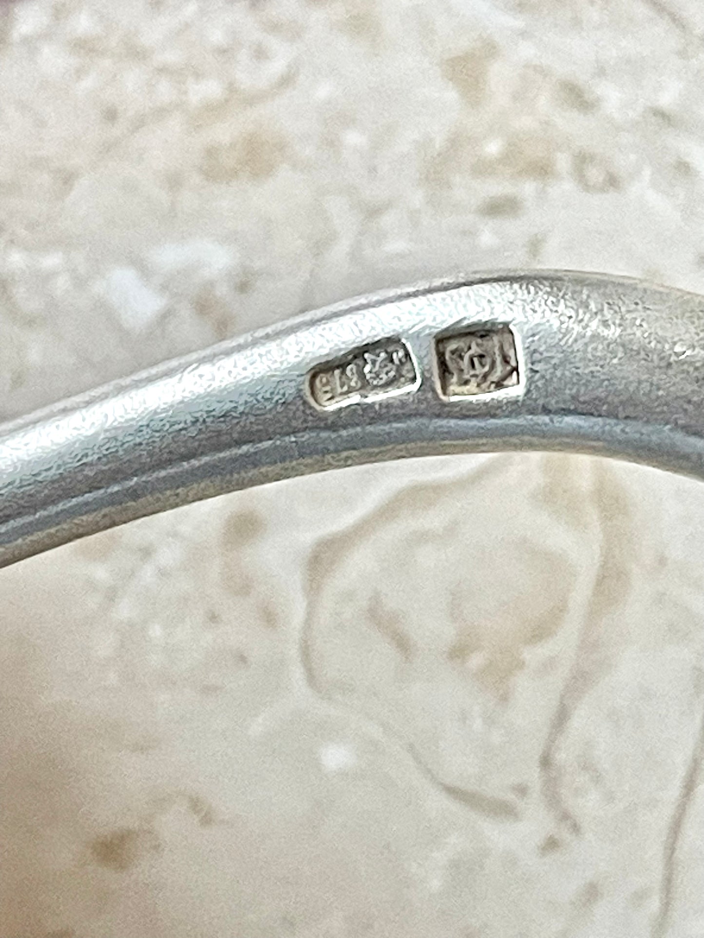 Big silver salad spoon from Soviet Era