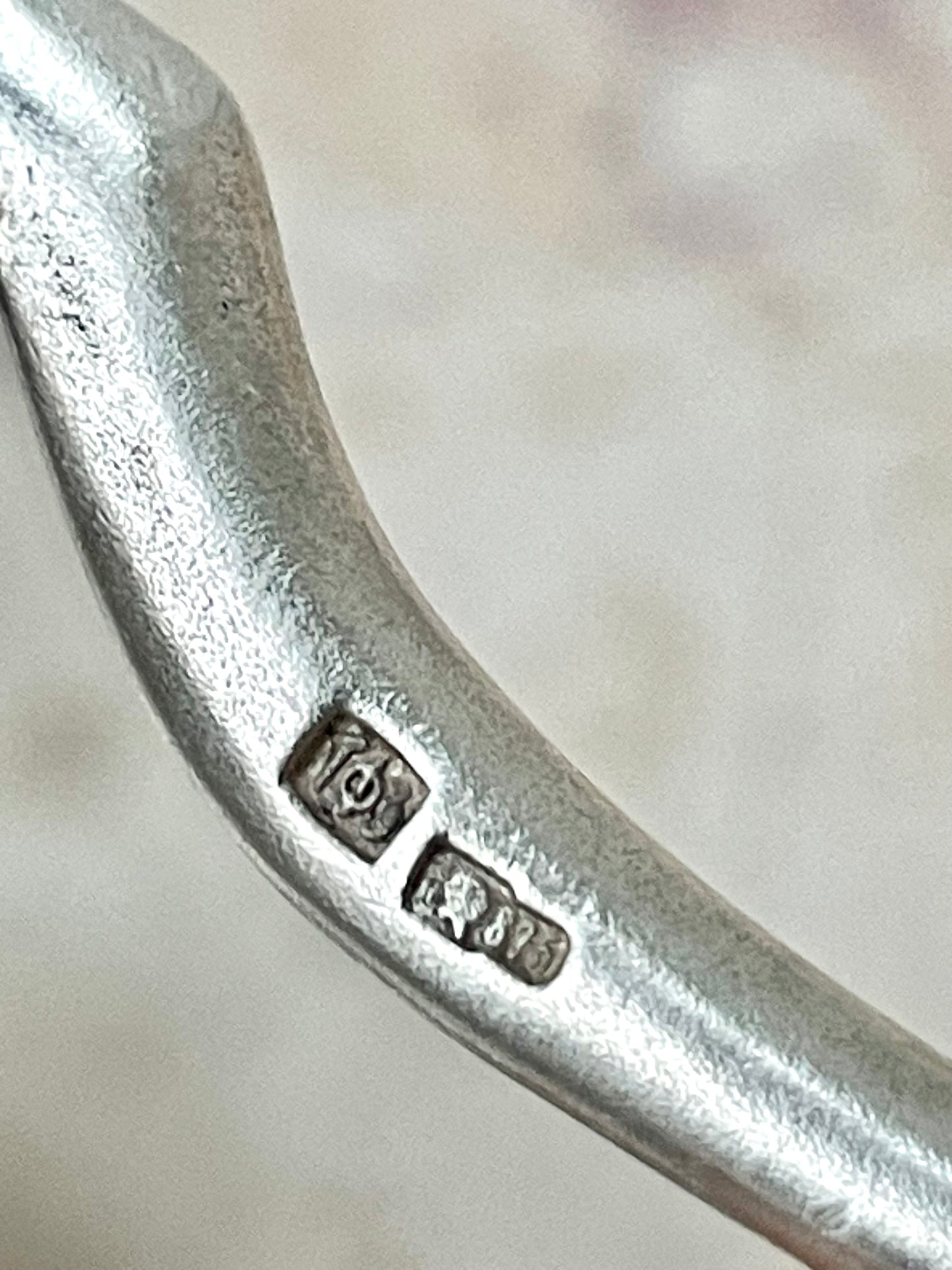 Big silver salad spoon from Soviet Era