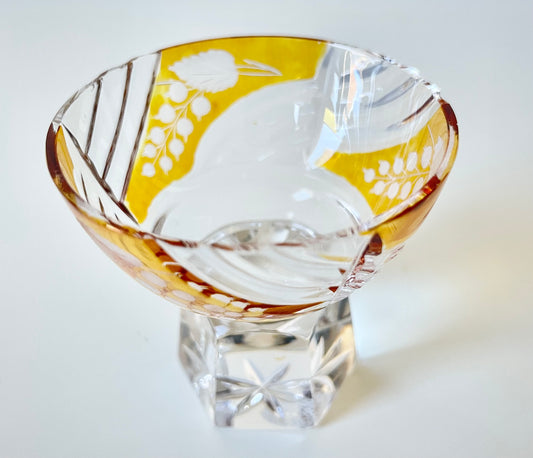 Lorup liqueur glass with etching