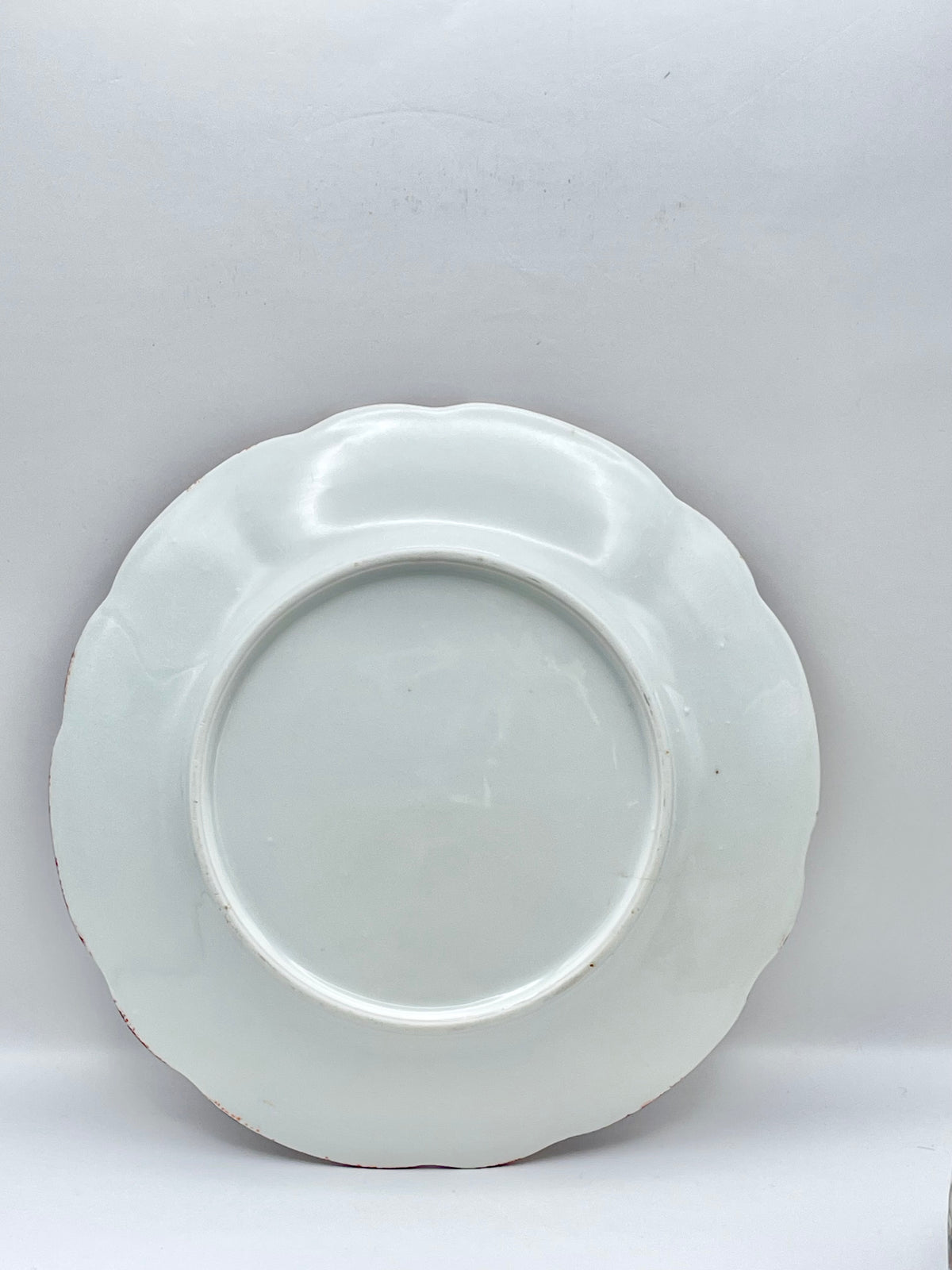 Antique Early Soviet Dulevo Chinoiserie Tea Set Trio, 1920s TD Hallmark Porcelain