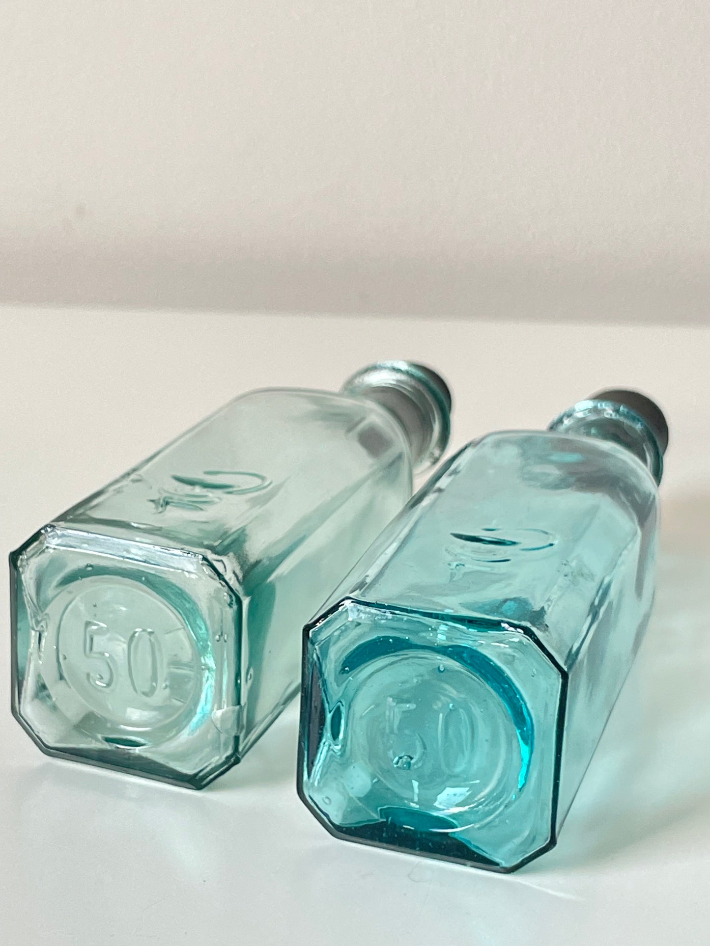 USSR apothecary bottles with the snake sign