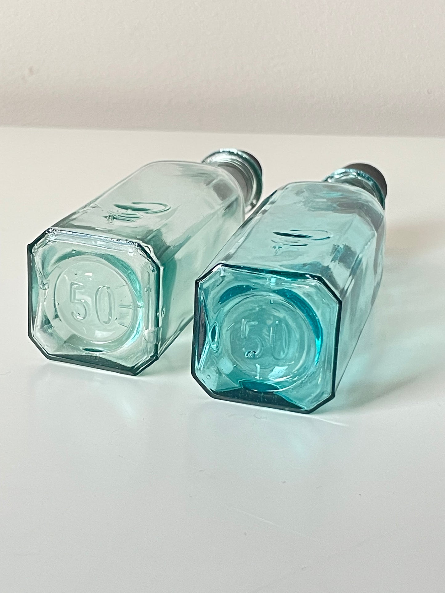 USSR apothecary bottles with the snake sign