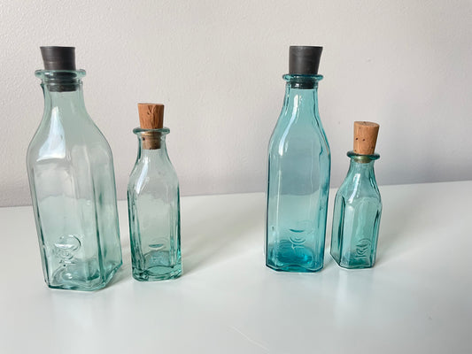 USSR apothecary bottles with the snake sign