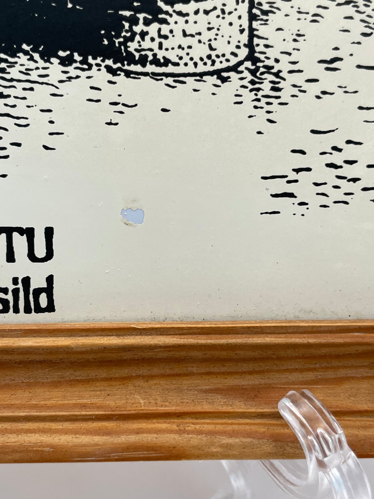 Tile depicting Tartu bridge