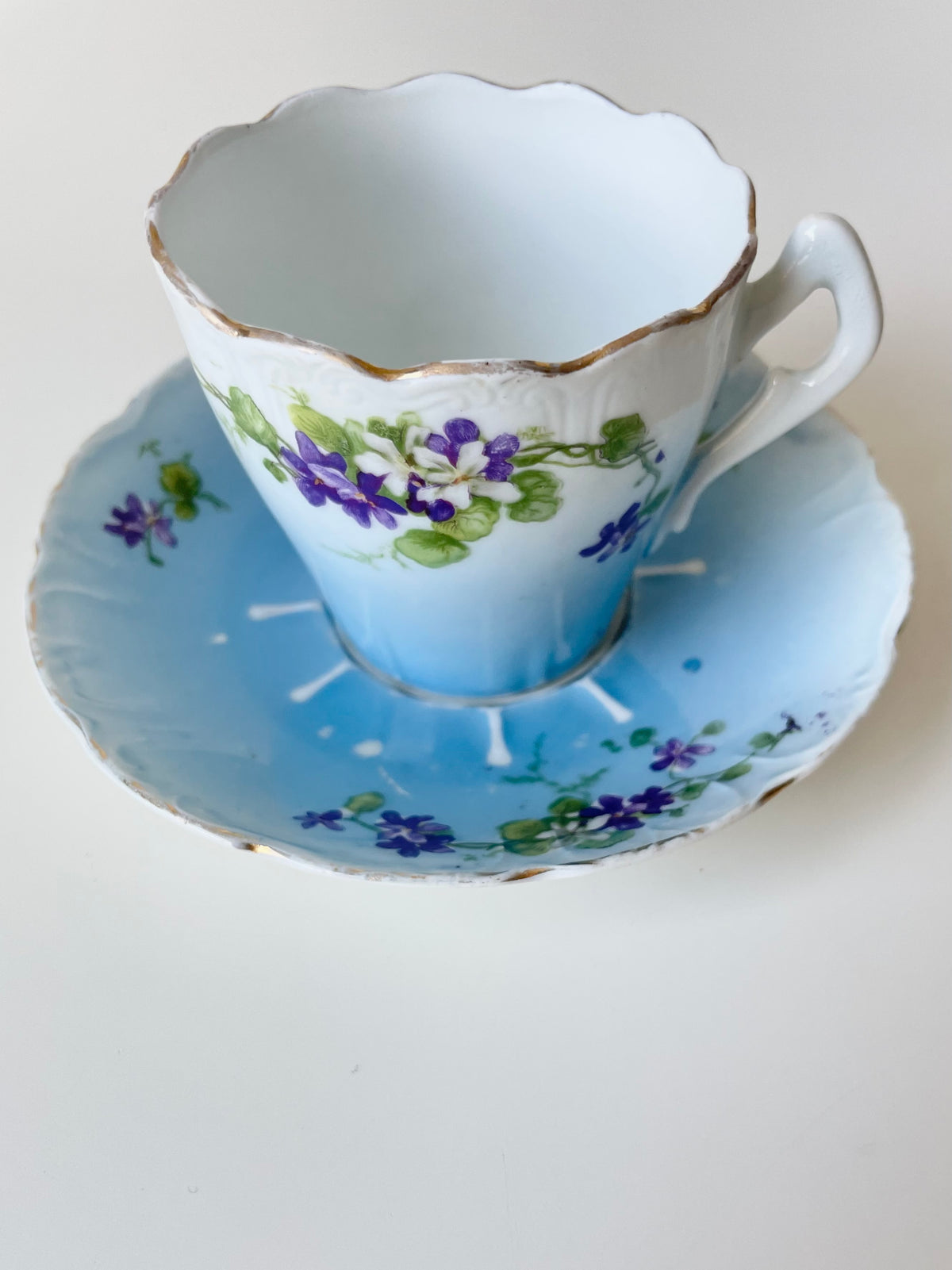 Antique duo produced by I.E. Kuznetsov