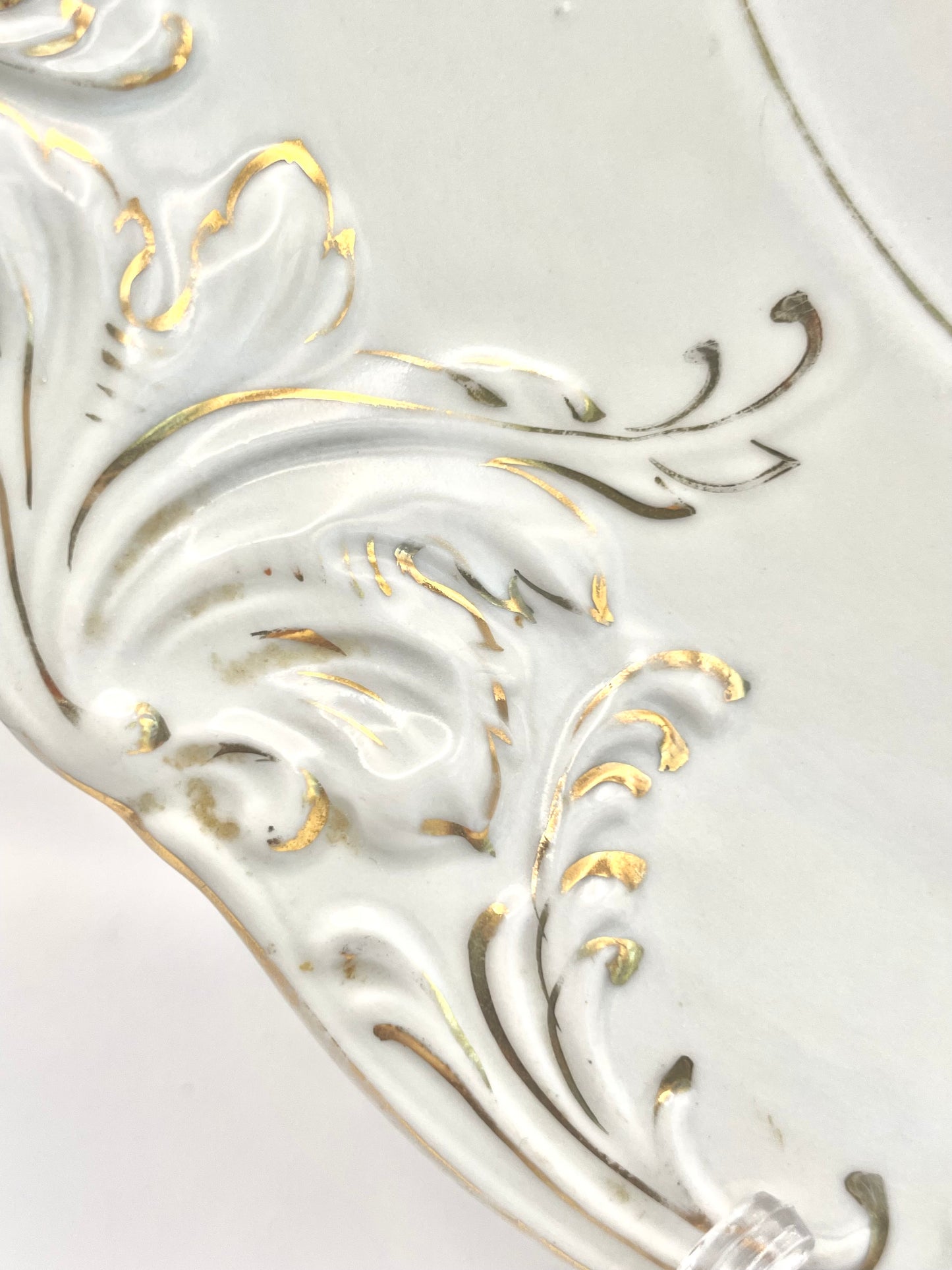 Majestically big plate produced by Riga Porcelain Factory