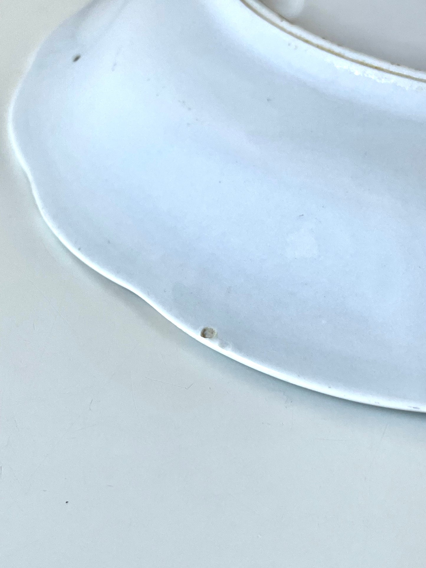 Majestically big plate produced by Riga Porcelain Factory
