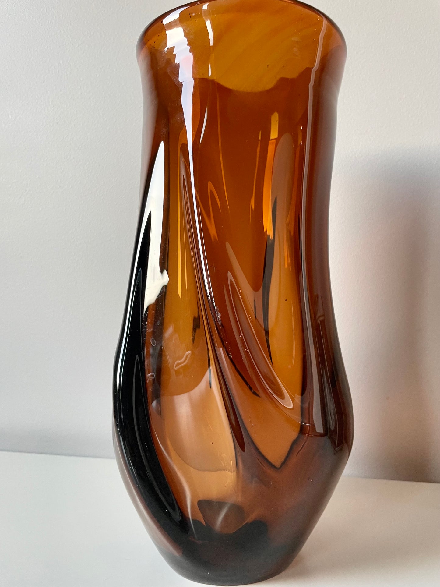 Vase produced by Tarbeklaas, model Rock