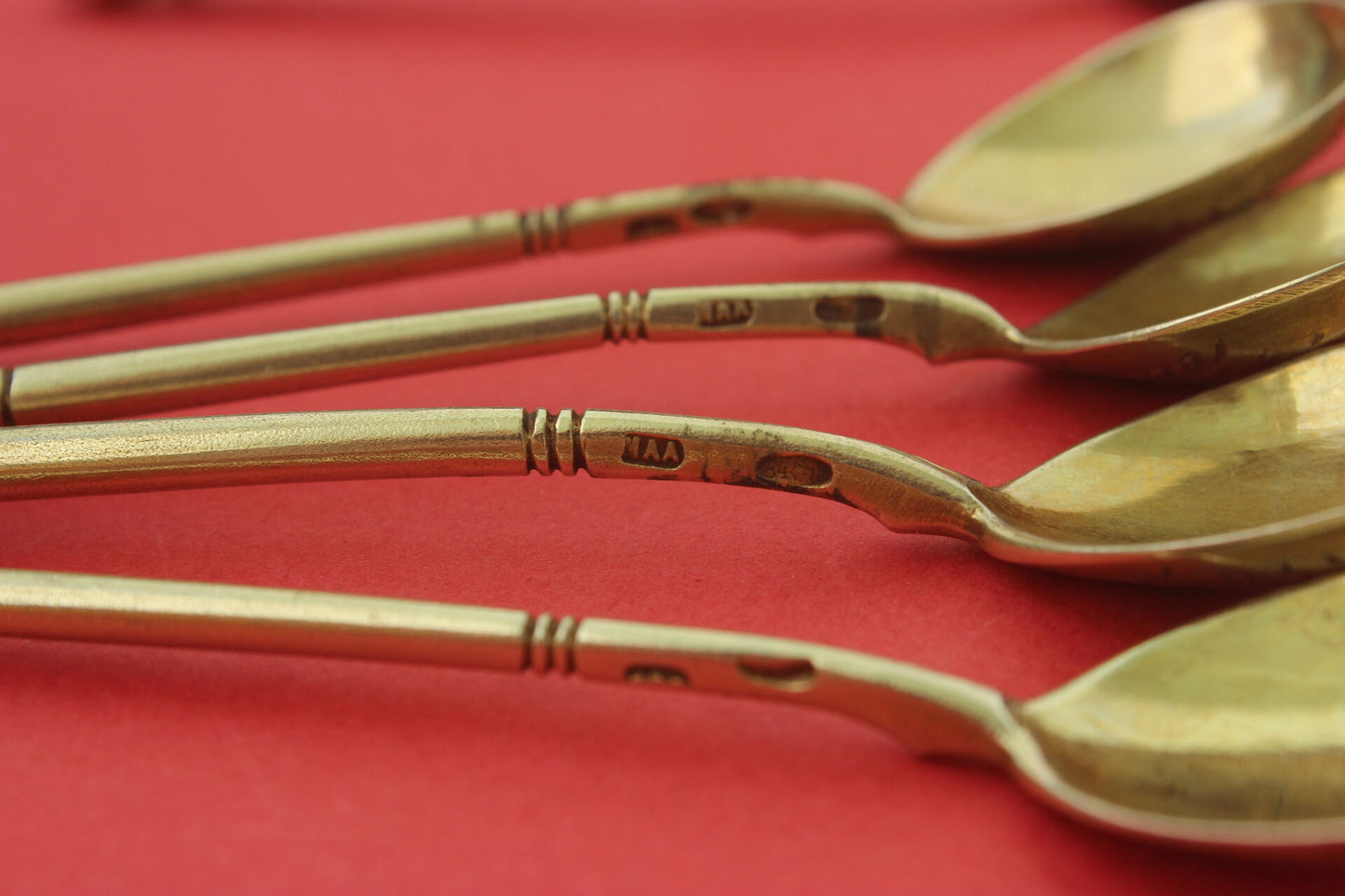 Russian Empire era silver spoons’ set