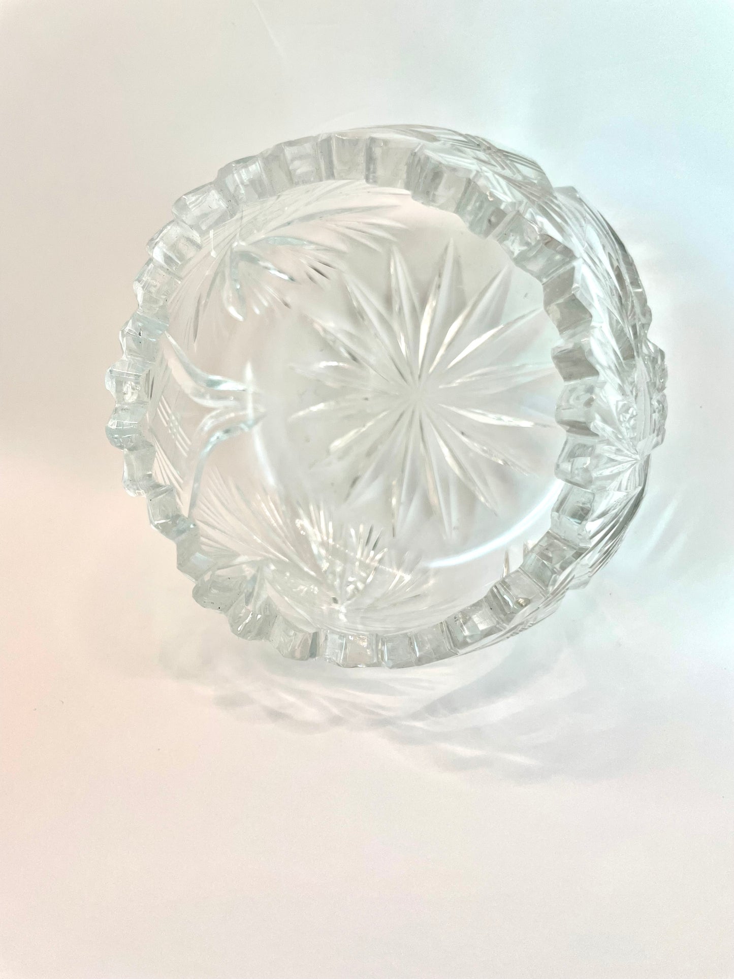 Crystal (sugar) bowl
