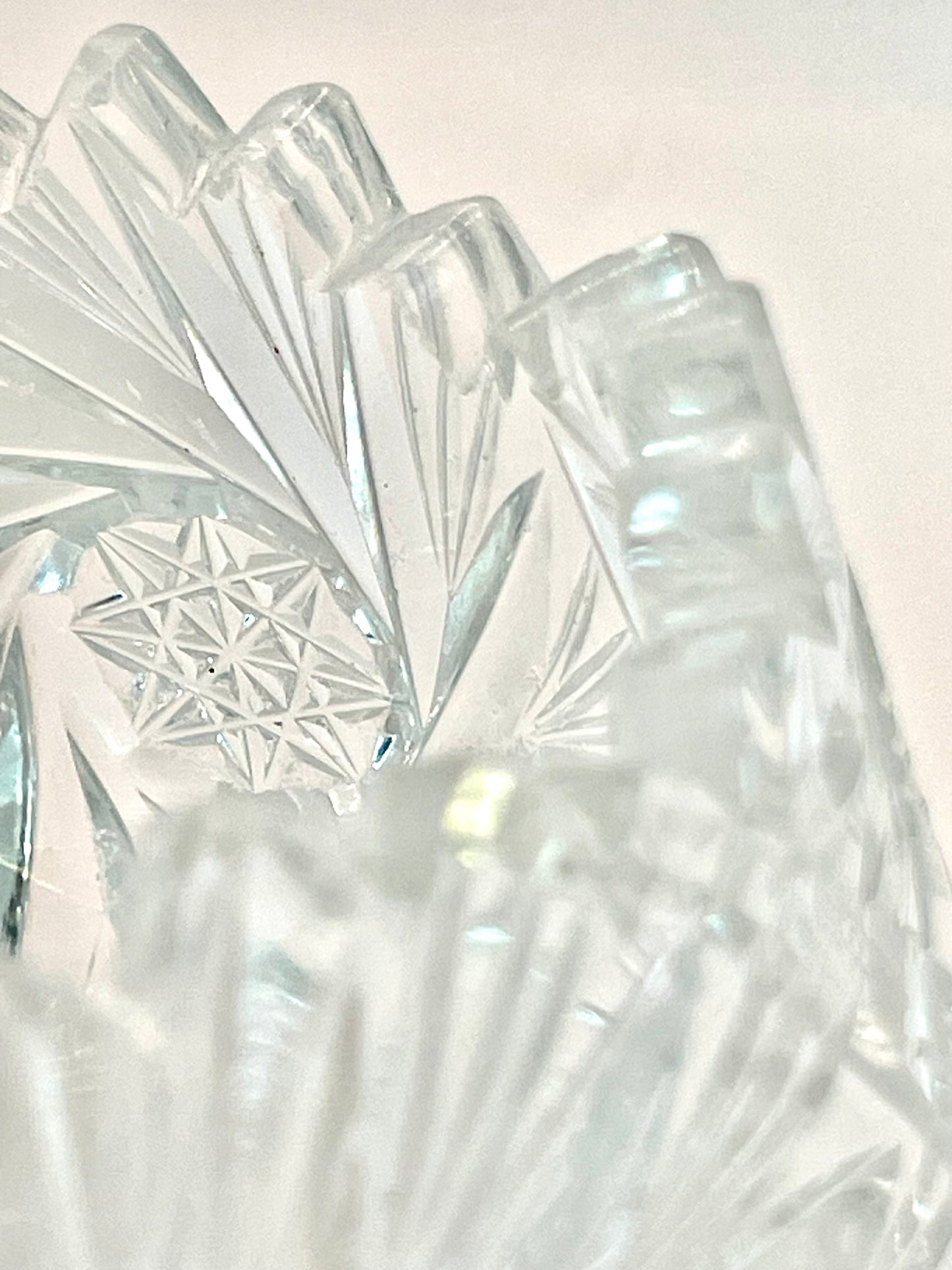 Crystal (sugar) bowl