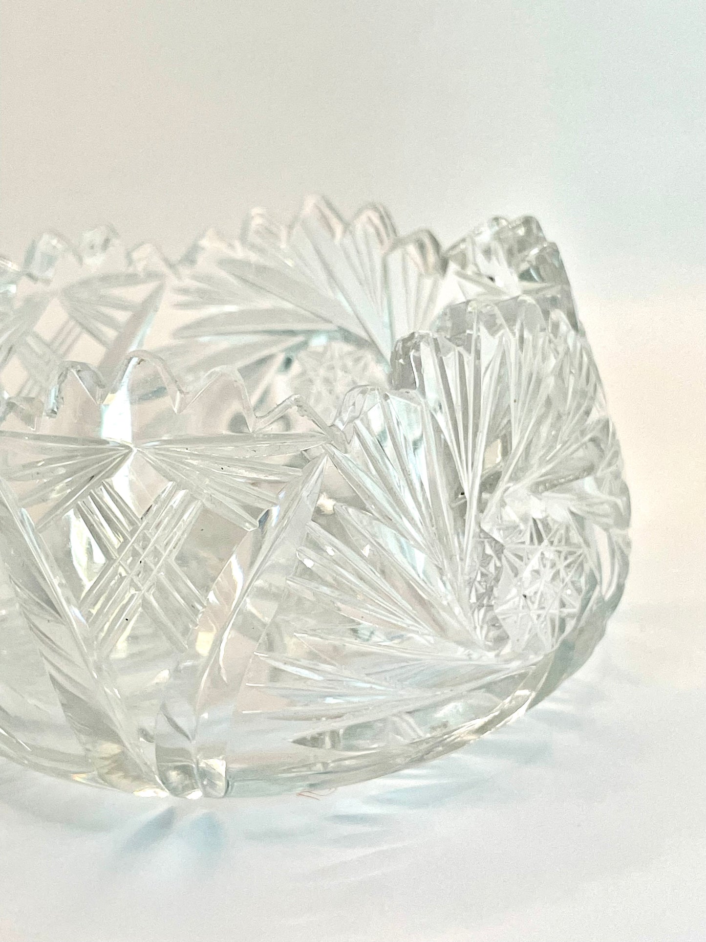 Crystal (sugar) bowl