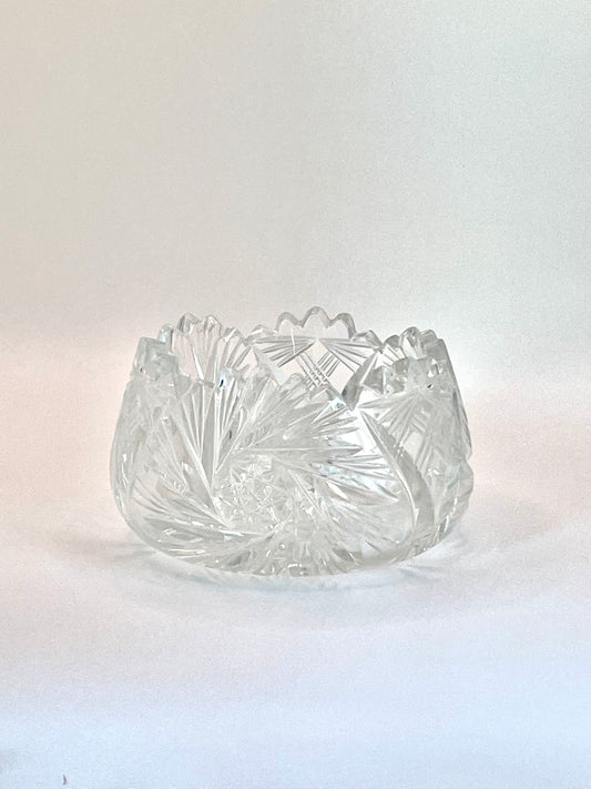 Crystal (sugar) bowl