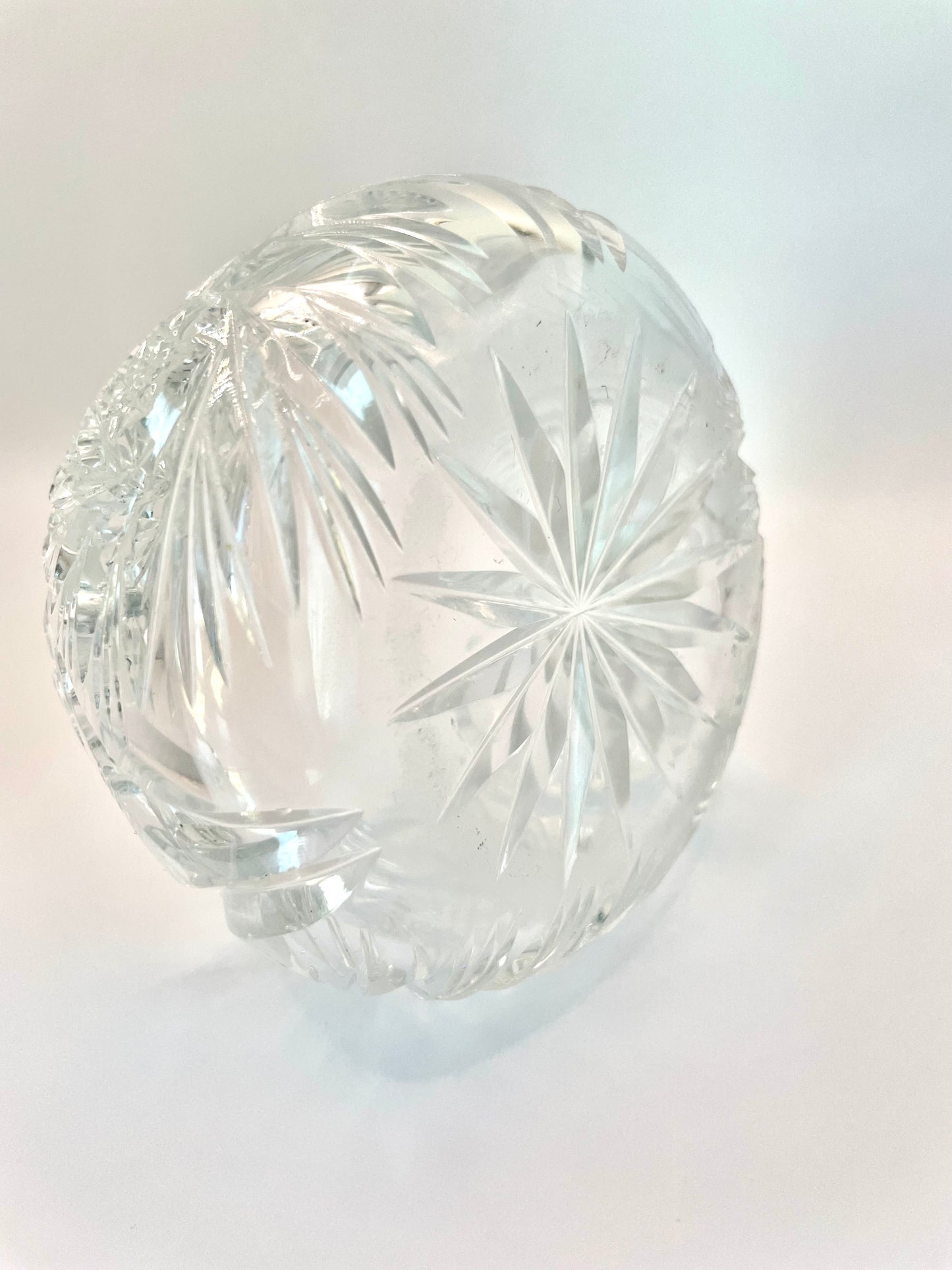 Crystal (sugar) bowl
