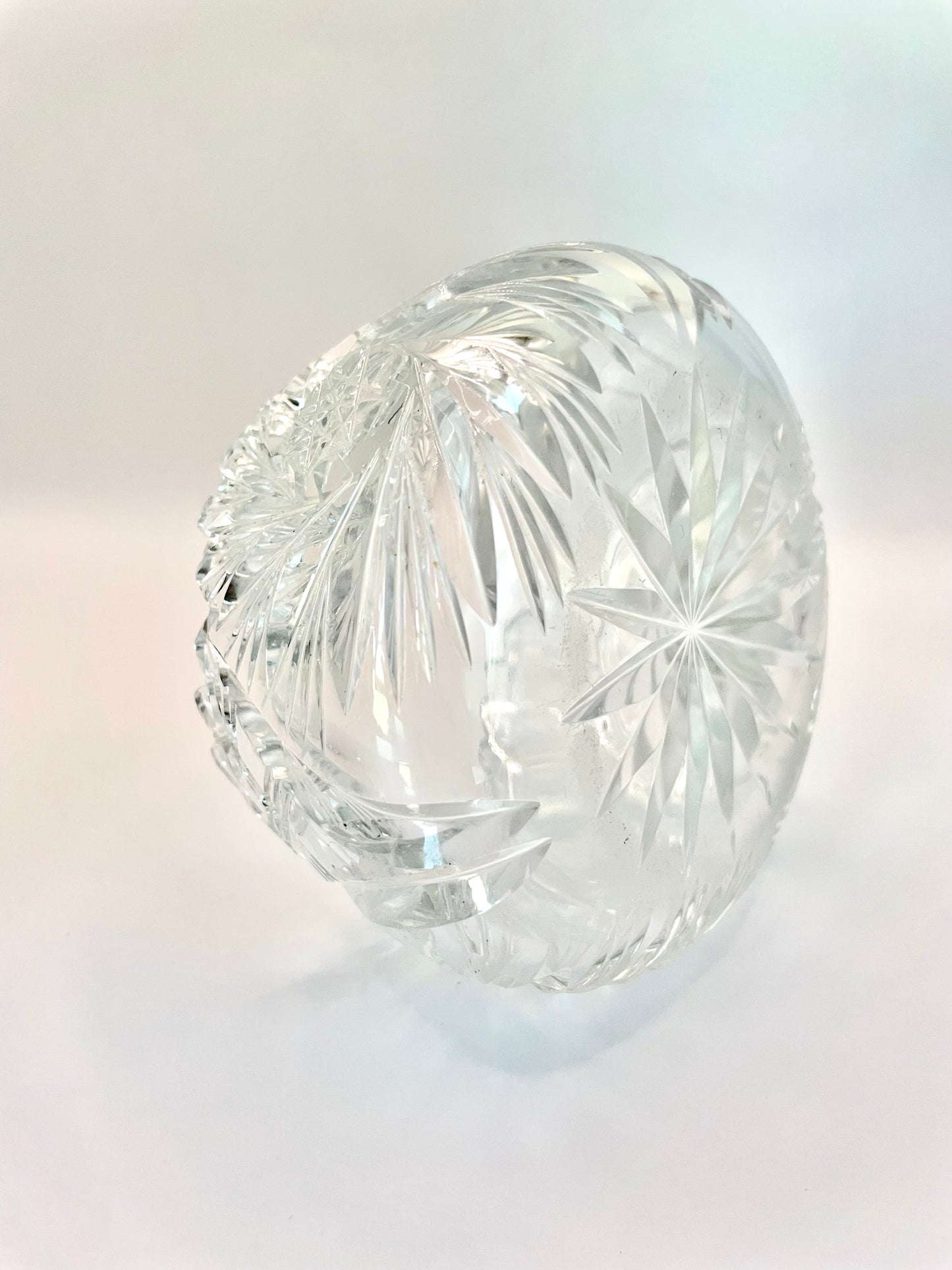 Crystal (sugar) bowl