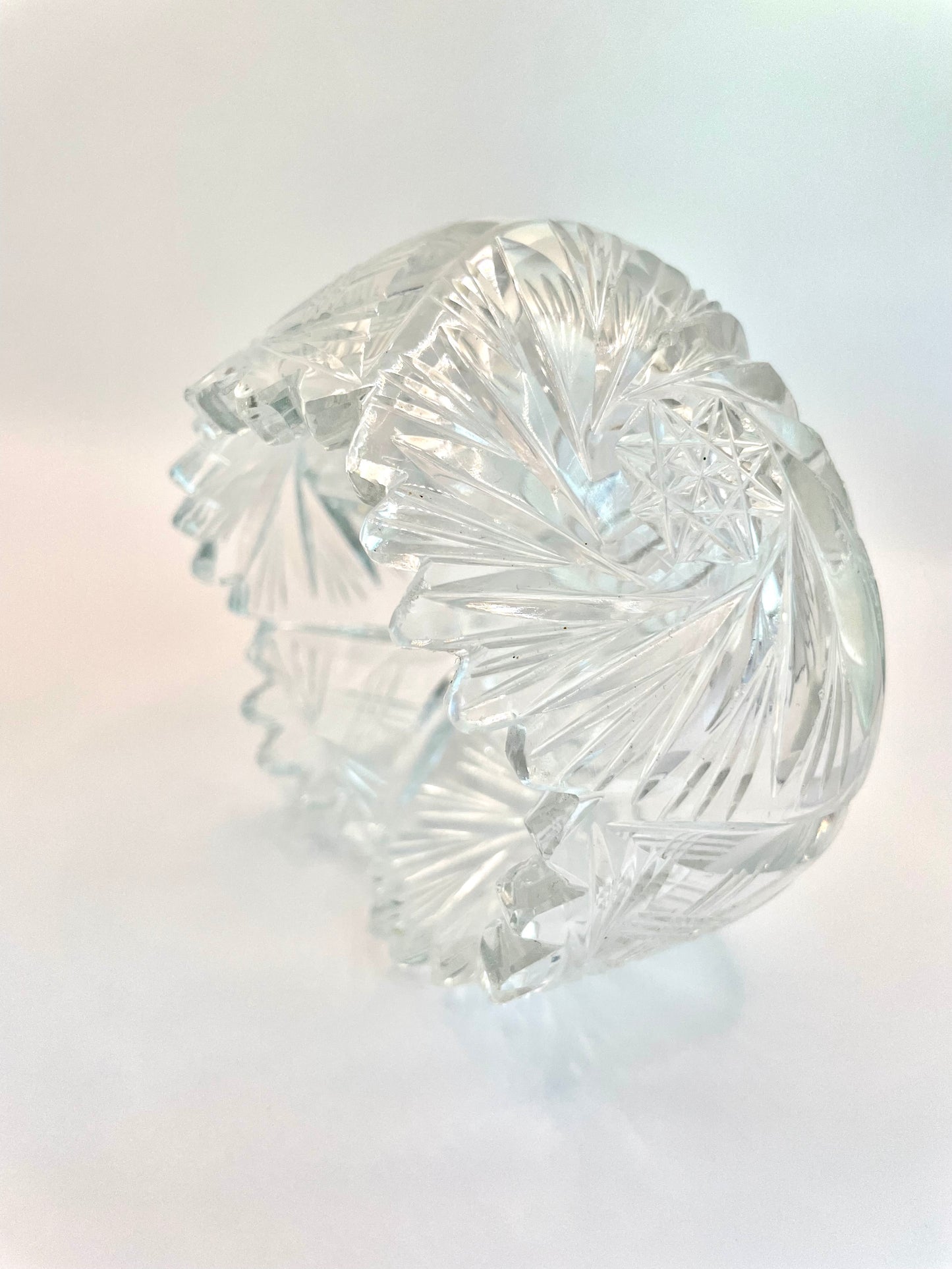 Crystal (sugar) bowl