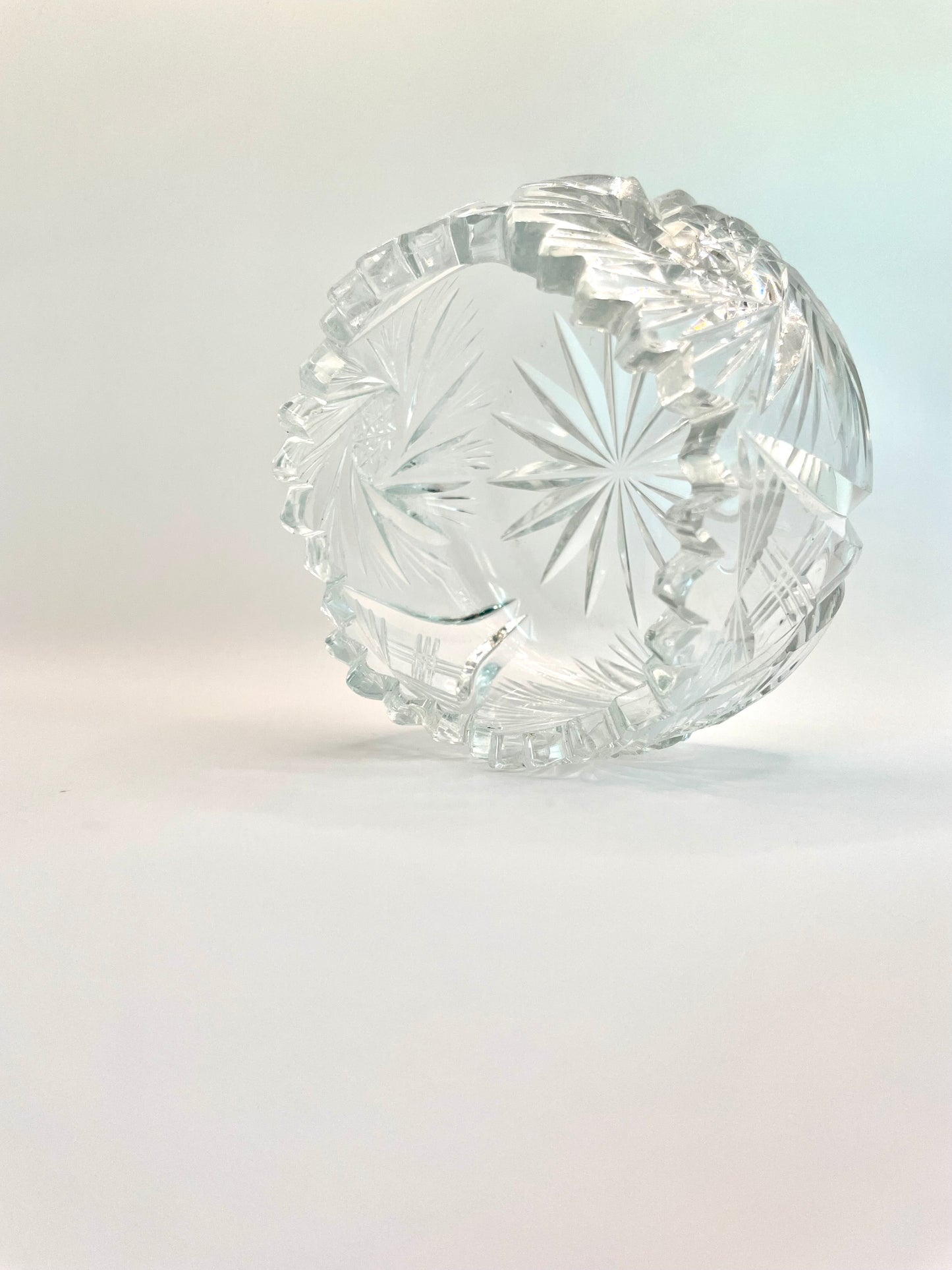 Crystal (sugar) bowl