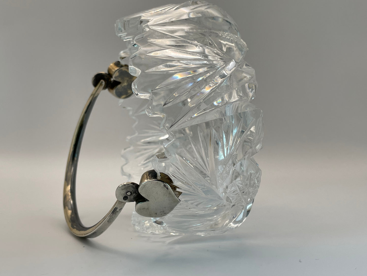 (SILVER MARKS, VENDOR, BRIGHTER PHOTOS) Estonian First Independance crystal sugar