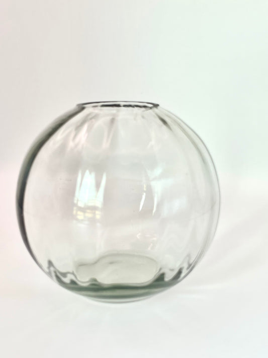 Glass Vase produced by Johannes Lorup manufactury (clear)