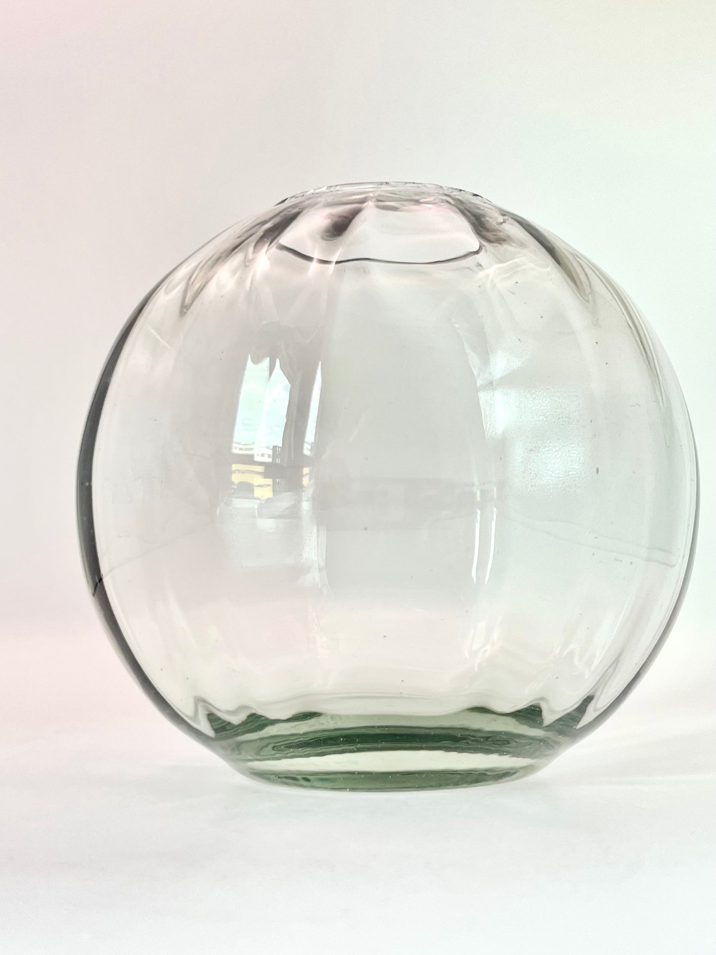 Glass Vase produced by Johannes Lorup manufactury (clear)