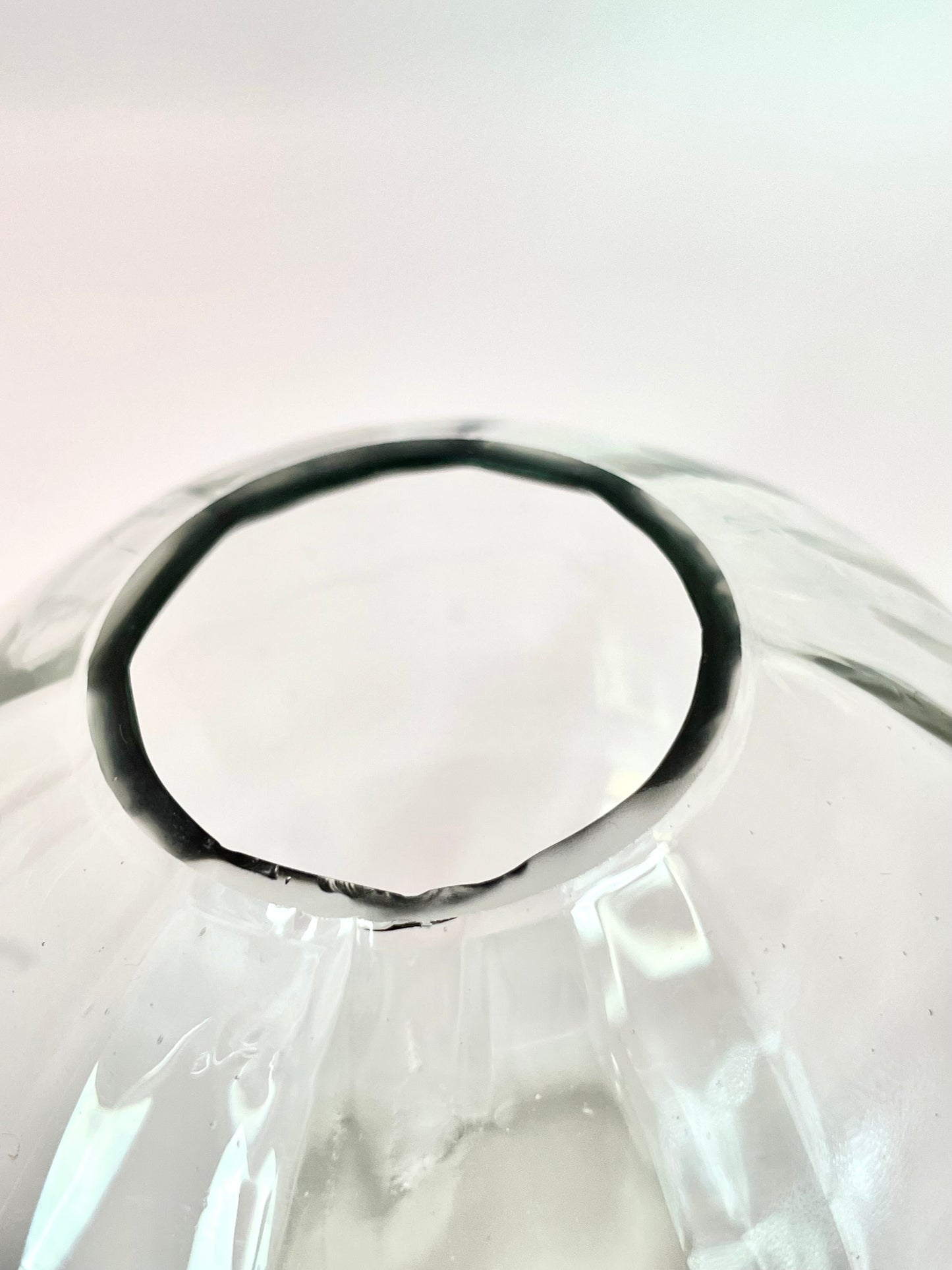 Glass Vase produced by Johannes Lorup manufactury (clear)