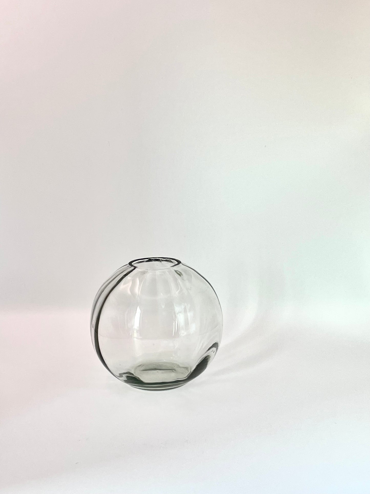 Glass Vase produced by Johannes Lorup manufactury (clear)