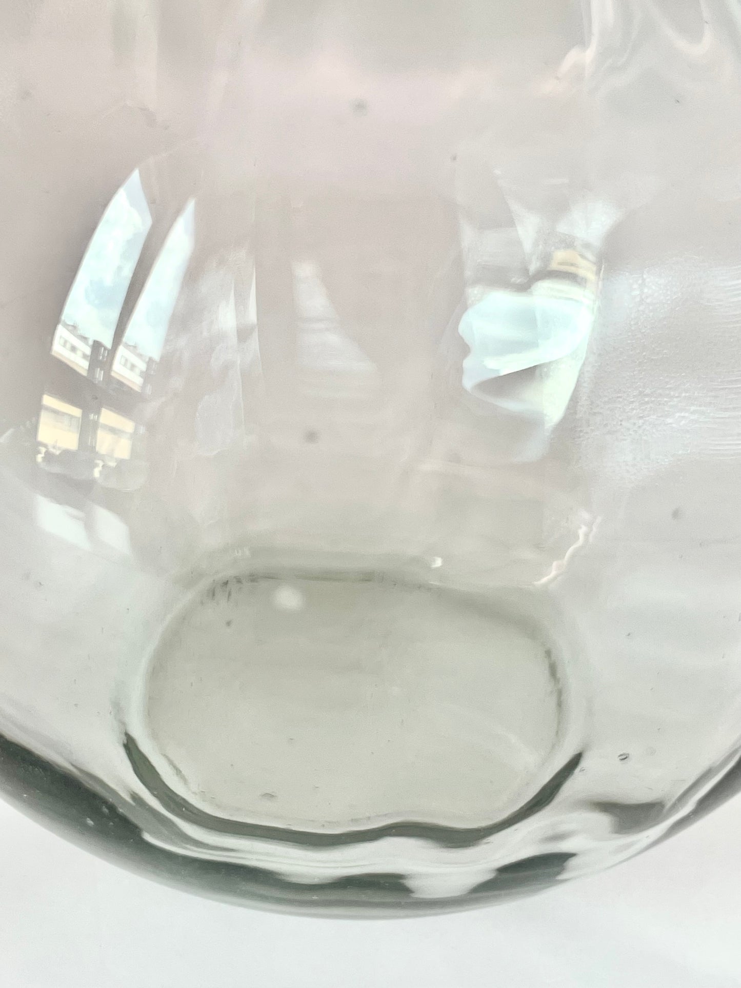 Glass Vase produced by Johannes Lorup manufactury (clear)