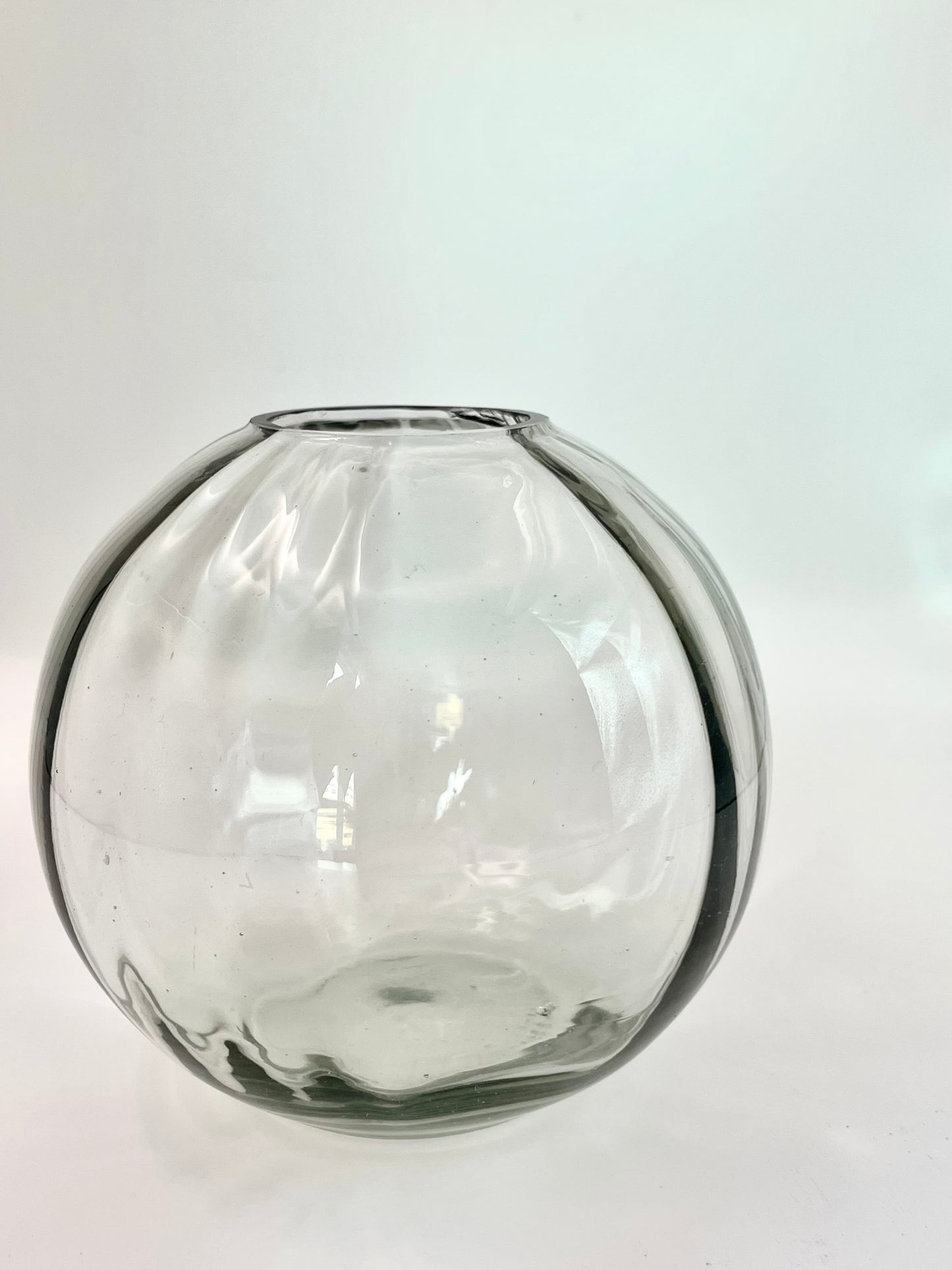 Glass Vase produced by Johannes Lorup manufactury (clear)