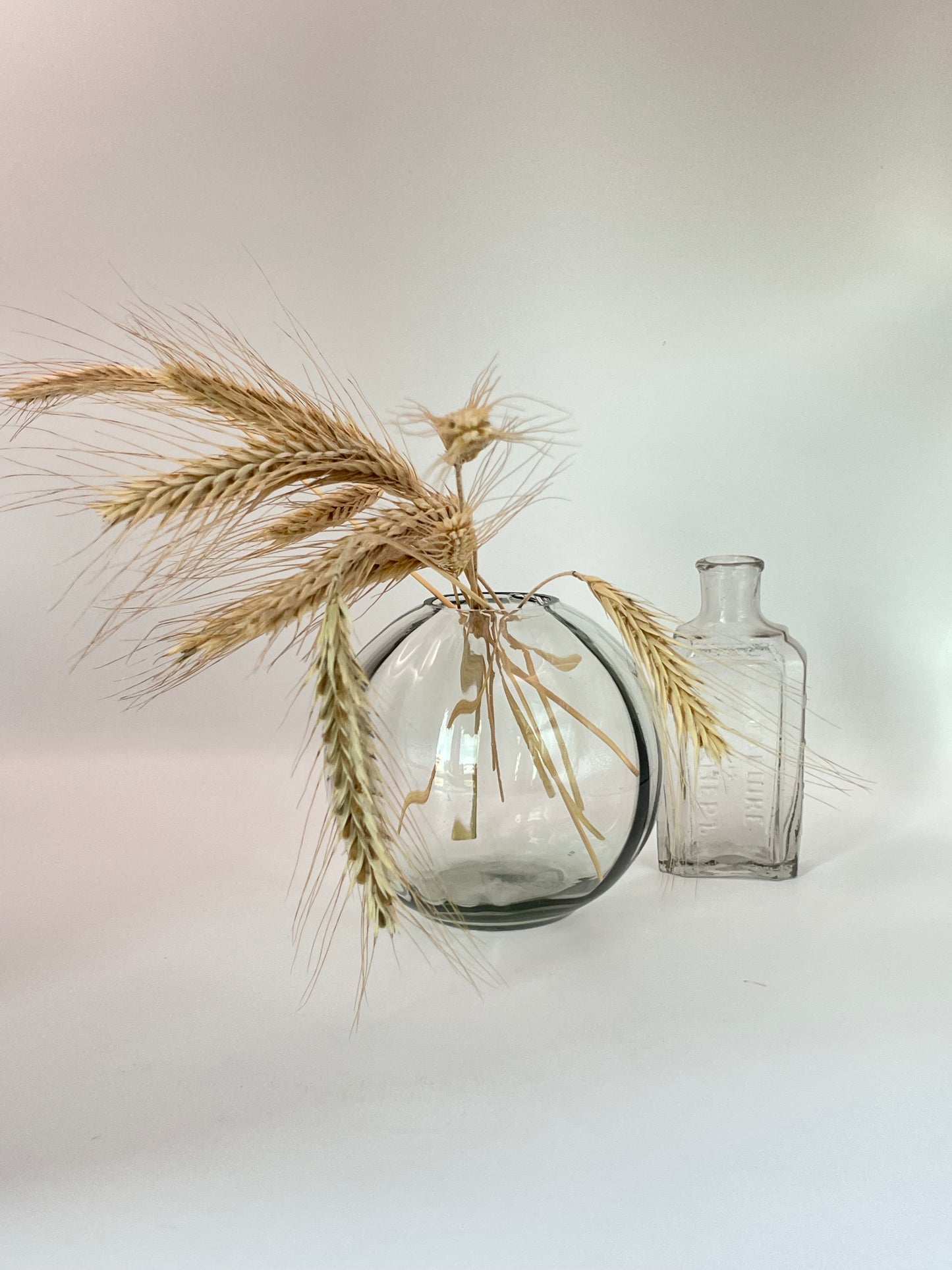 Glass Vase produced by Johannes Lorup manufactury (clear)